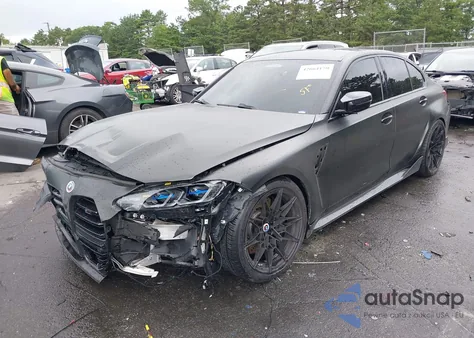 2023 BMW M3 Competition from USA, damaged, VIN WBS43AY00PFP32180